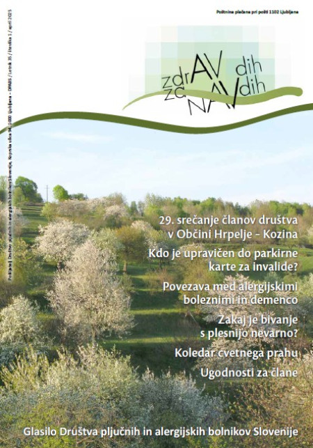 Zdrav dih, april 2025